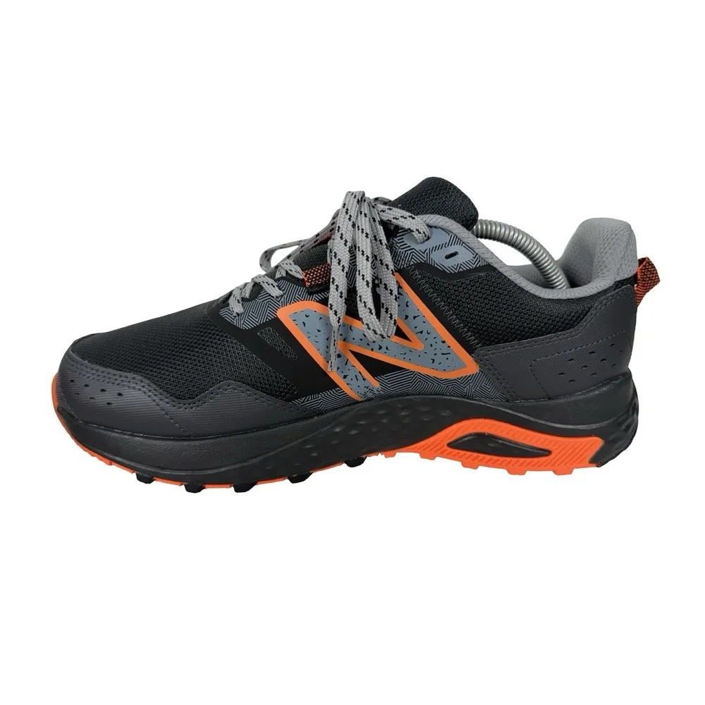 New Balance Mens Size 10 D Sneaker 410v8 MT410LO8 Gray Running Shoes T410 EUC